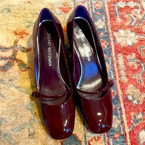 NEW Stuart Weitzman Patent Mary Jane Shoes